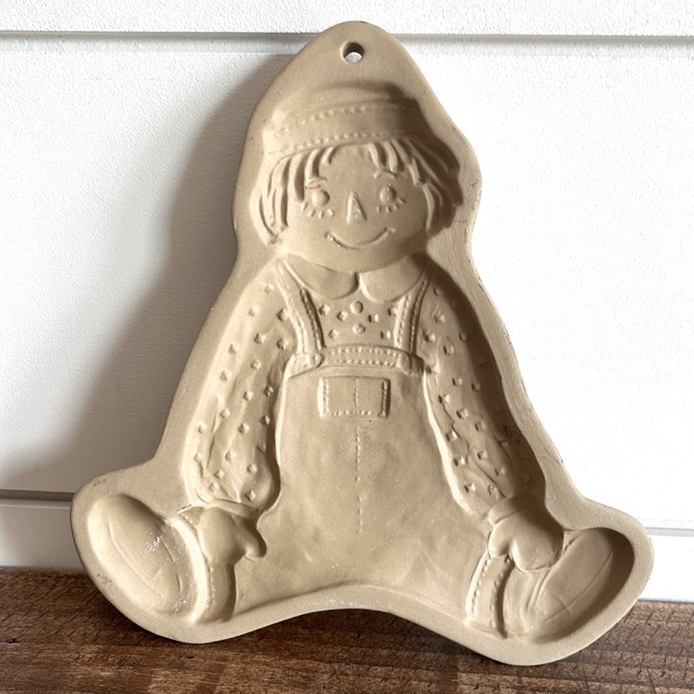 Brown Bag Cookie Art 1986 Raggedy Andy Cookie Mold